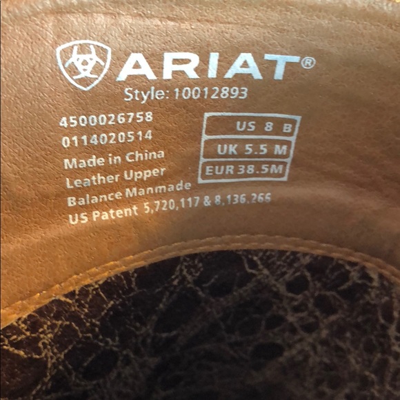 Ariat boots - Picture 6 of 8